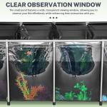 750-Gallon Above Ground Canvas Koi Pond Tank