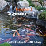 Adjustable Pond Aerator for Outdoor Water Features