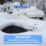 Adjustable Pond Aerator for Outdoor Water Features