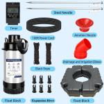 1 HP Pond Fountain Aerator, 15,000 GPM