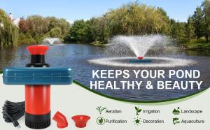 1HP Pond Fountain Pump 15000GPH with 100ft Cord