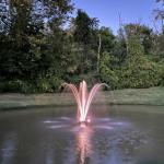Floating Fountain with Color Lights and 1.5 HP Pump