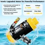 1HP Floating Pond Fountain Aerator | 15,000 GPH