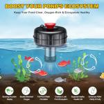 1HP Floating Pond Fountain Aerator with Timer