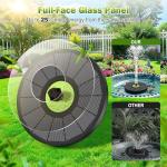 Solar Floating Fountain for Bird Bath and Pond