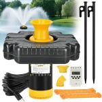1HP Floating Pond Fountain Aerator Pump 15000 GPH