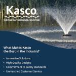 Kasco VFX Series 1/2 HP Aerating Pond Fountain