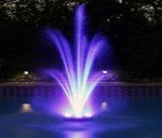 Ocean Mist Floating Fountain with RGB LEDs