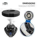 20000 GPH Floating Aerator with Timer for Ponds