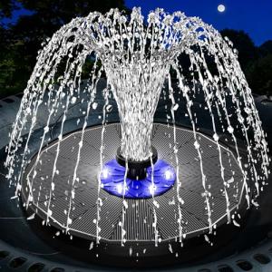 3.5W Solar Fountain with LED Night Show