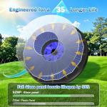 3.5W Solar Fountain with LED Night Show