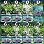3.5W Solar Fountain with LED Night Show