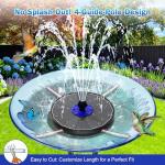 3.5W Solar Fountain with LED Night Show