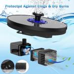 3.5W Solar Fountain with LED Night Show