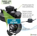 Pond Boss 1/4 HP Floating Fountain with LED Lights