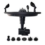 Floating Fountain with LED Lights and 9 Patterns