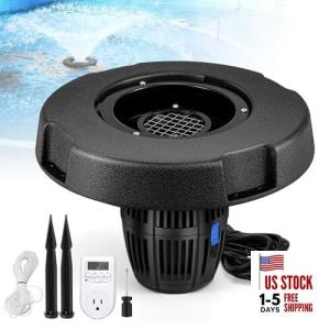 Floating Fountain Pump for Large Ponds, 5000GPH