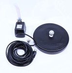Floating Water Fountain with Multicolor LED Lights
