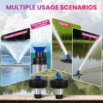 Stainless Steel 4HP Floating Pond Fountain Aerator