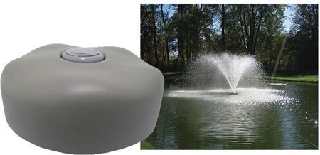 Wide Umbrella Fountain Head with 24" Float