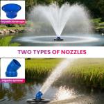 Stainless Steel 4HP Floating Pond Fountain Aerator