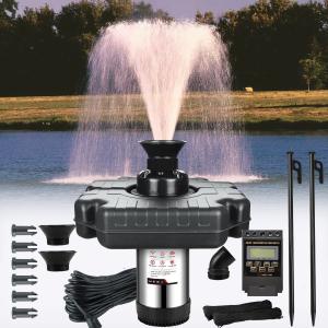 Floating Pond Fountain Aerator Pump 15000 GPH