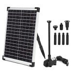 ECO-WORTHY 20W Solar Fountain Pump Kit 360GPH