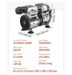 VEVOR 550W Pond Aerator for 3 Acres