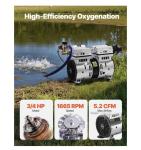 VEVOR 550W Pond Aerator for 3 Acres