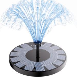 2.5W Solar Fountain Pump for Bird Baths & Gardens