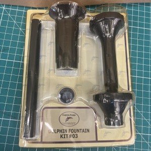 Submersible Pump Fountain Kit for Ponds
