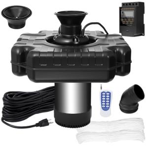 Powerful 1HP Stainless Steel Pond Fountain Aerator