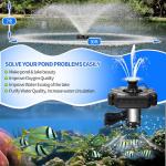 Powerful 1HP Stainless Steel Pond Fountain Aerator
