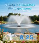 15000 GPH Automatic Floating Pond Fountain Aerator