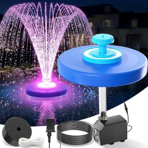 Large LED Floating Pond and Pool Fountain