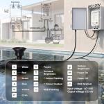 RGB LED Pond Fountain Aerator with Remote Control