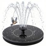 Yeomi Solar Floating Fountain for Bird Baths