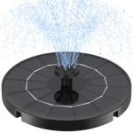 Solar Water Fountain with 6 Nozzles and Pipes