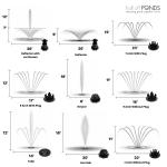 1 HP Floating Fountain with Color LED Lights