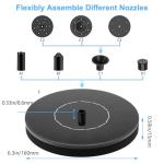 1.5W Solar Fountain Pump for Bird Baths and Gardens