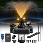 750W RGB LED Floating Pond Fountain Aerator