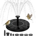 Floating Solar Fountain for Bird Bath and Garden