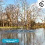 Floating Pond Fountain 1HP with Light Kit