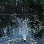Floating Fountain Kit with Lights - 1/4 HP