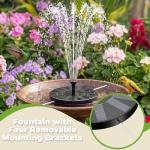 AISITIN Solar Fountain Pump with 6 Nozzles