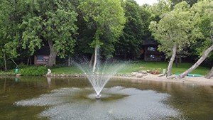 Admiral 1 HP Floating Pond Fountain with Remote