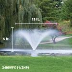 Kasco VFX Series 1/2HP Pond Fountain Aerator