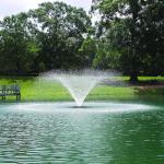 Kasco VFX Aerating Pond Fountain with RGB Lighting