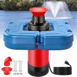 SURAIELEC 1HP Floating Pond Fountain Aerator