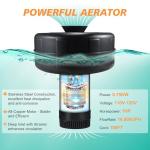Powerful Floating Pond Fountain Aerator with Timer